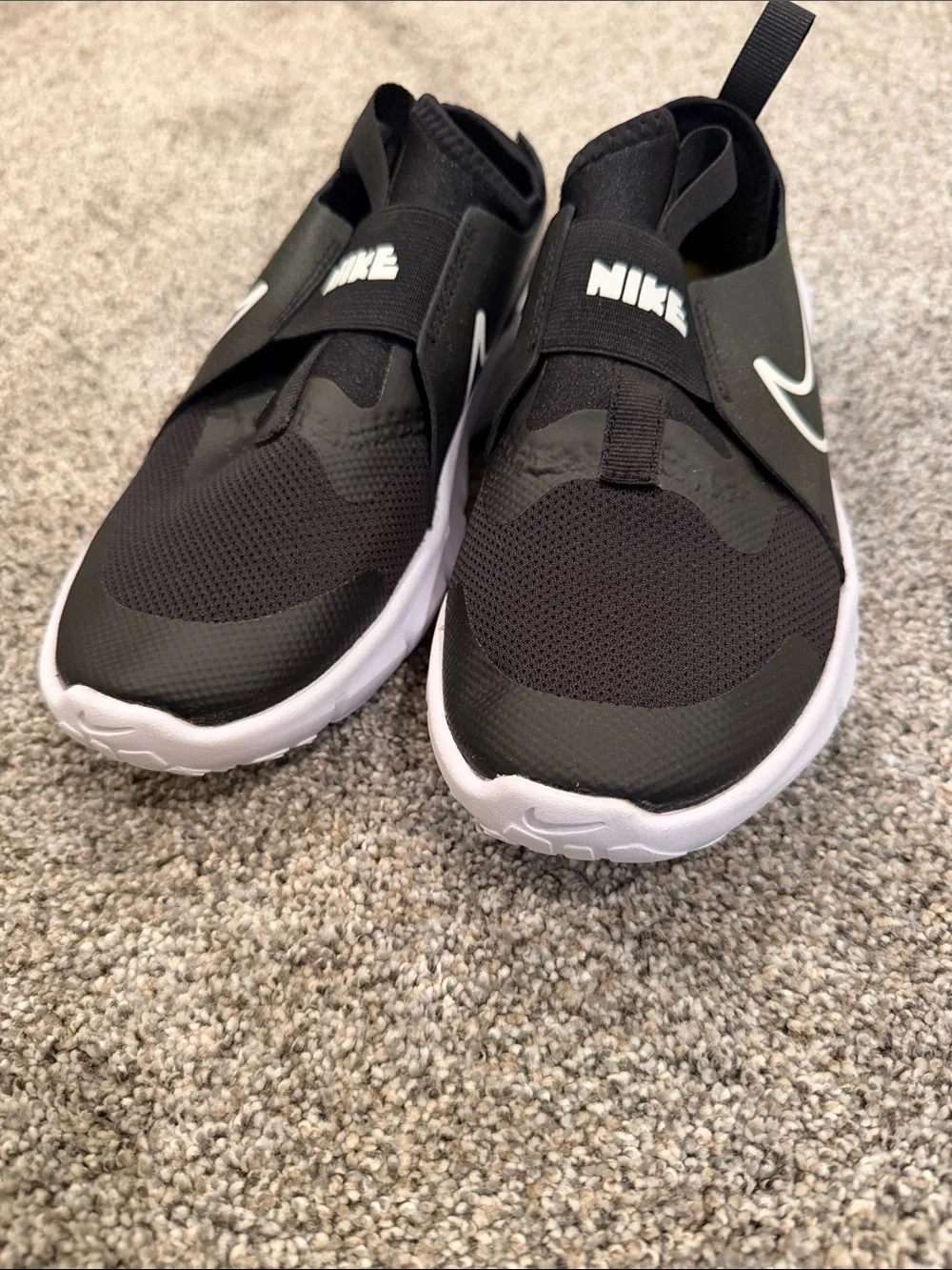 Nike kids Black Slip-On Athletic Sneakers